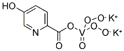 bpV(HOpic) potassium salt Structure