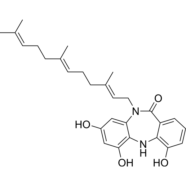 Diazepinomicin Structure