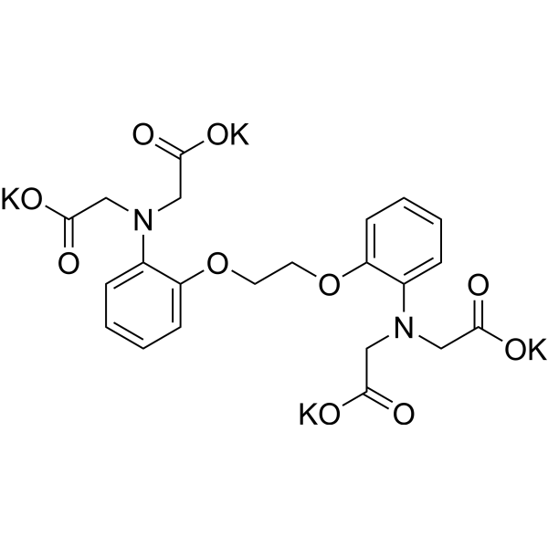 BAPTA tetrapotassium Structure