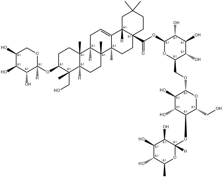 Hederacoside D Structure