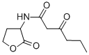 N-(Ketocaproyl)-D,L-homoserine lactone Structure