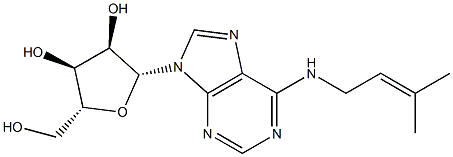 N6-isopentenyladenosine Structure