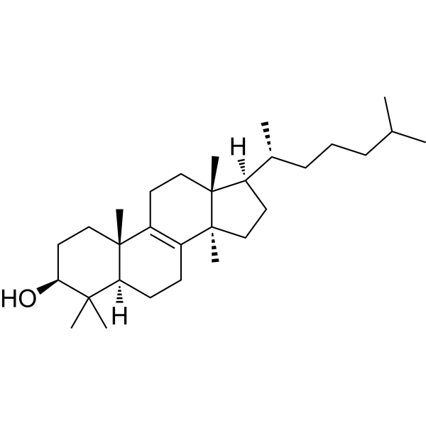 Dihydrolanosterol  Structure