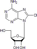 8-Chloroadenosine Structure