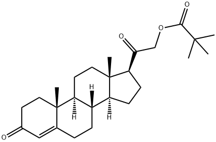 Desoxycorticosterone pivalate Structure