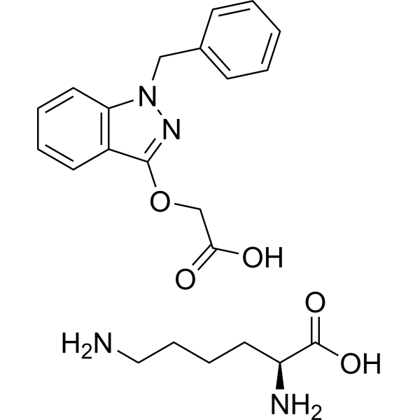 Bendazac L-Lysine Structure