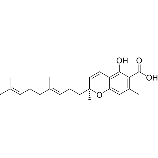 Daurichromenic acid Structure