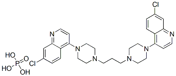 Piperaquine phosphate Structure