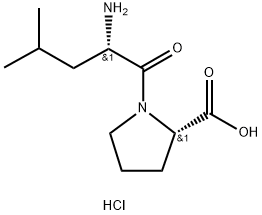 L-Leucyl-L-proline hydrochloride Structure