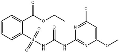 Chlorimuron ethyl Structure