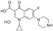 Ciprofloxacin hydrochloride Structure