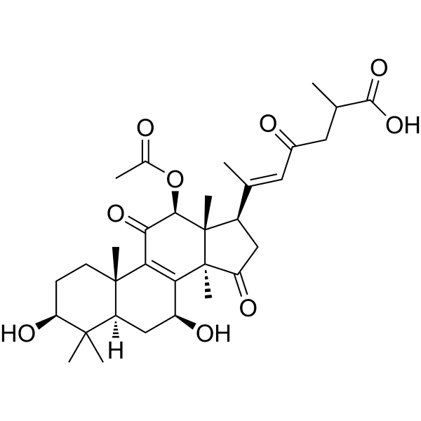 Ganoderenic acid K Structure