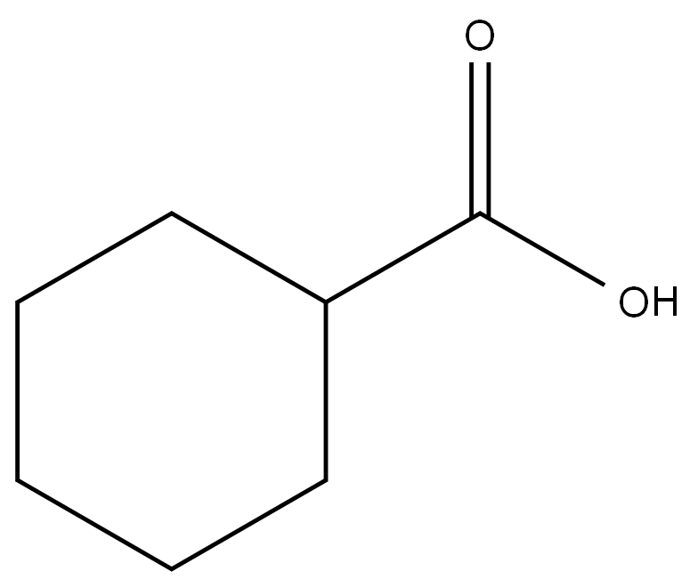 Cyclohexanecarboxylic Acid Structure