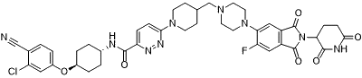 Bavdegalutamide (ARV-110) Structure