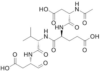 Ac-DEVD-CHO Structure