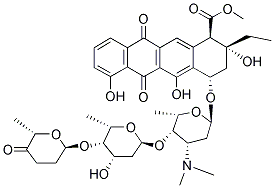 Aclacinomycin A Structure