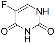 5-fluorouracil Structure