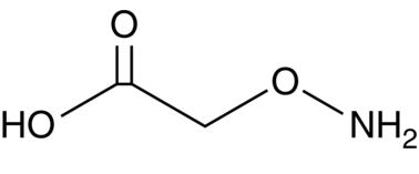 Aminooxy-acetic acid (AOA) Structure