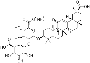 Ammonium Glycyrrhizinate Structure