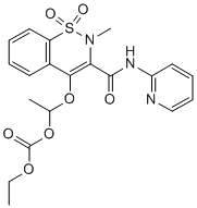 Ampiroxicam Structure