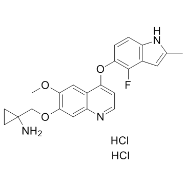 Anlotinib dihydrochloride Structure