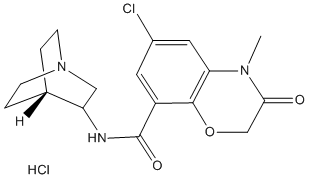 Azasetron dihydrochloride Structure