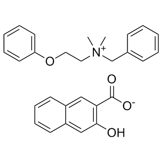 Bephenium hydroxynaphthoate  Structure