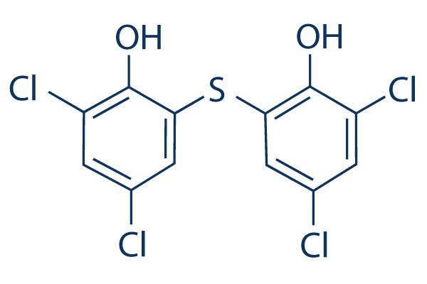 Bithionol Structure