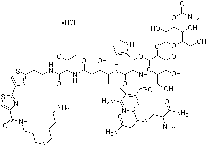 Bleomycin A5 Hydrochloride Structure