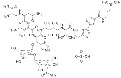 Bleomycin sulfate Structure