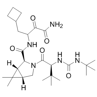 Boceprevir (EBP 520) Structure