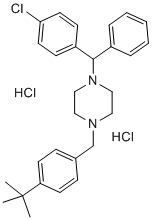 Buclizine hydrochloride Structure