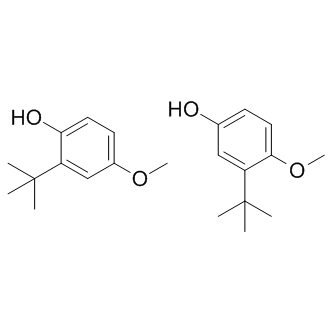 Butylhydroxyanisole Structure
