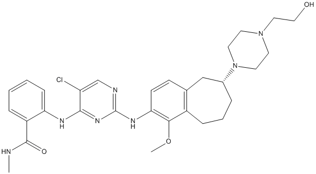 CEP-37440 Structure