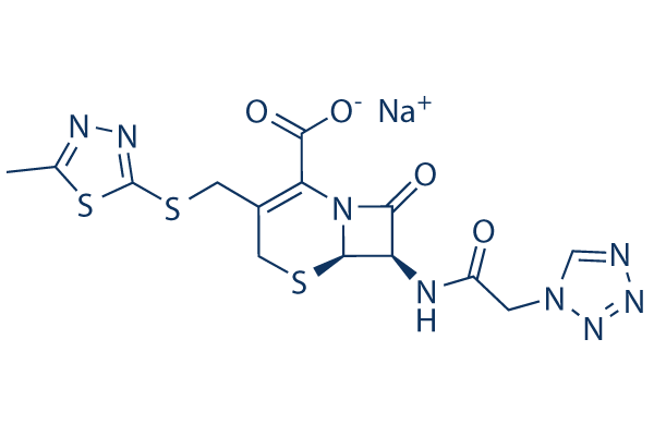 Cefazolin Sodium Structure