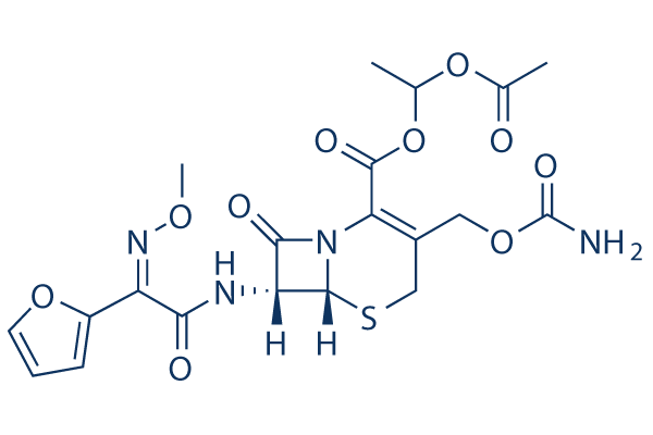 Cefuroxime axetil Structure
