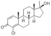 ChlordehydroMethyl Testosterone Structure