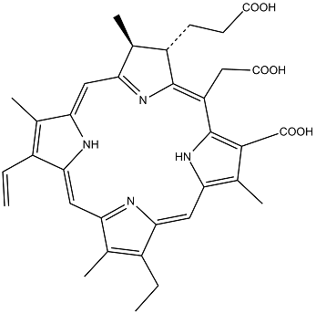 Chlorin E6 Structure
