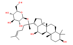Ginsenoside Compound-K Structure