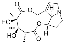 Crotaline (Monocrotaline) Structure