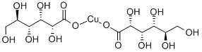 D-Gluconic acid copper(II) salt Structure