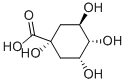 D-(-)-Quinic-acid Structure