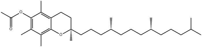 D-α-Tocopherol acetate Structure
