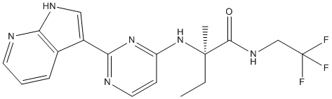 Decernotinib Structure