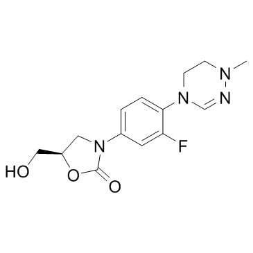 Delpazolid Structure