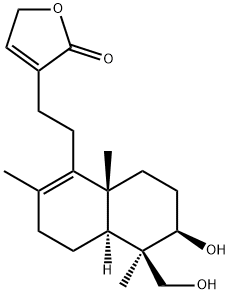 Deoxyandrographolide Structure