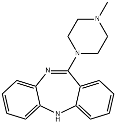 Deschloroclozapine  Structure