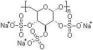 Dextran sulfate sodium salt Structure