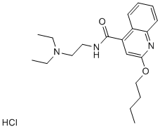 Dibucaine hydrochloride Structure