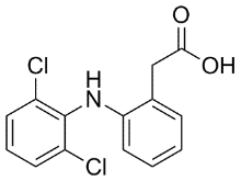 Diclofenac  Structure